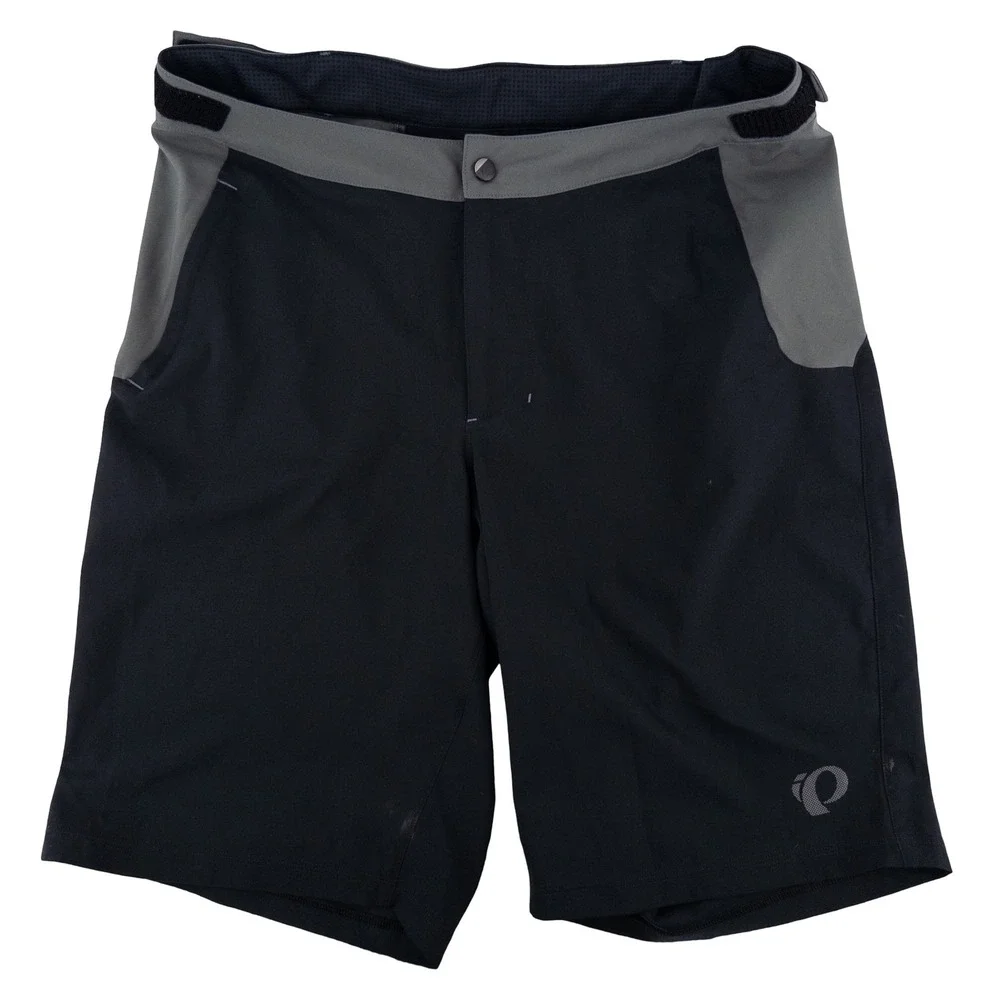 Pearl Izumi Mens Large Canyon Shorts Black Grey MTB Mountain Biking No Liner